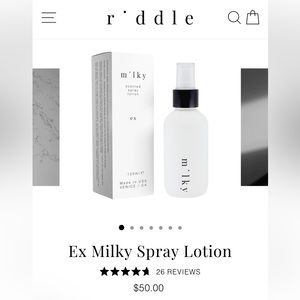 Riddle Body Oil and Body Spray Lotion Set